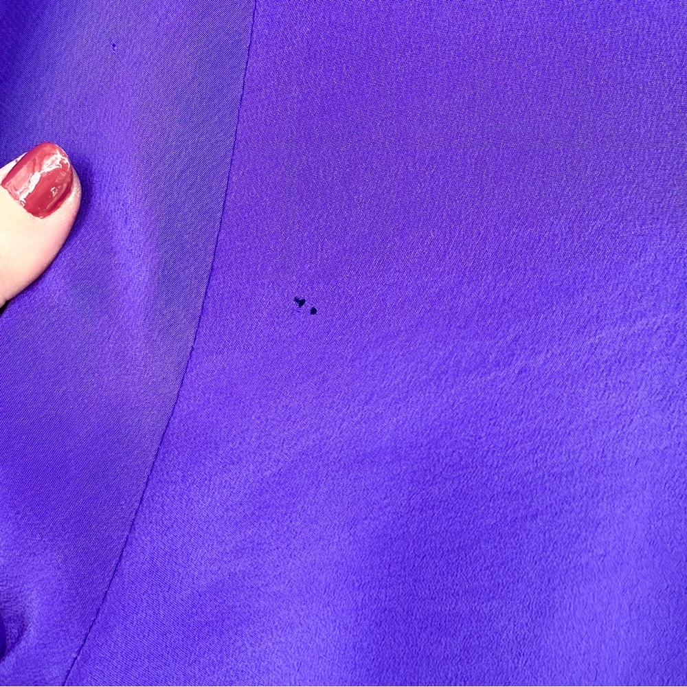 Vintage Diane Von Furstenberg 100% Silk The Pines N. Collins Vintage Blouse XS - Picture 8 of 11